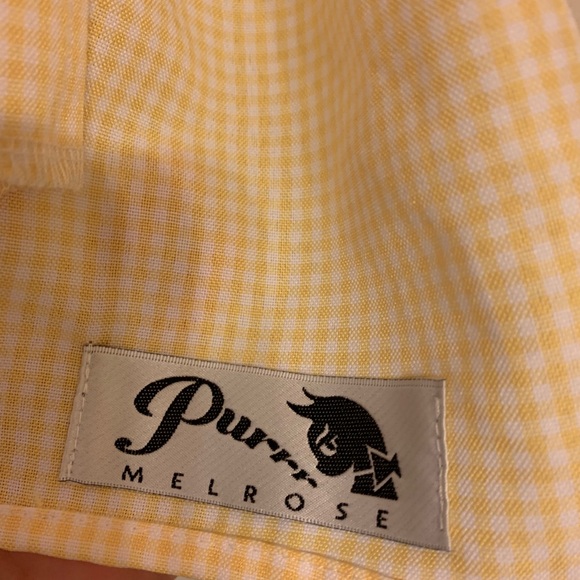 Yellow purr Mel rose top - Picture 3 of 3